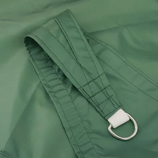 Best Deep Green Rectangle Sun Shade Sail/Cloth - Waterproof & Anti-UV 200g/sm Polyester - Ideal for Outdoor (Garden