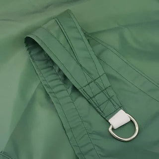 Best Deep Green Triangle Sun Shade Sail/Cloth - Waterproof & Anti-UV 200g/sm Polyester - Ideal for Outdoor (Garden