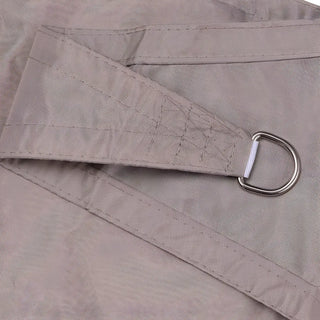 Best Warm Gray Triangle Sun Shade Sail/Cloth - Waterproof & Anti-UV 200g/sm Polyester - Ideal for Outdoor (Garden Patio