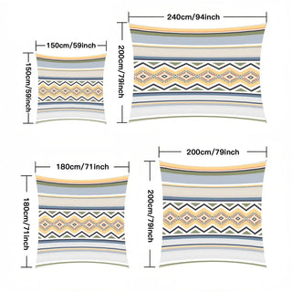 Printed Sun Shade Sail | Premium Shade Sail with Patterns