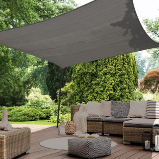 Voile d'ombrage Carré Anthracite