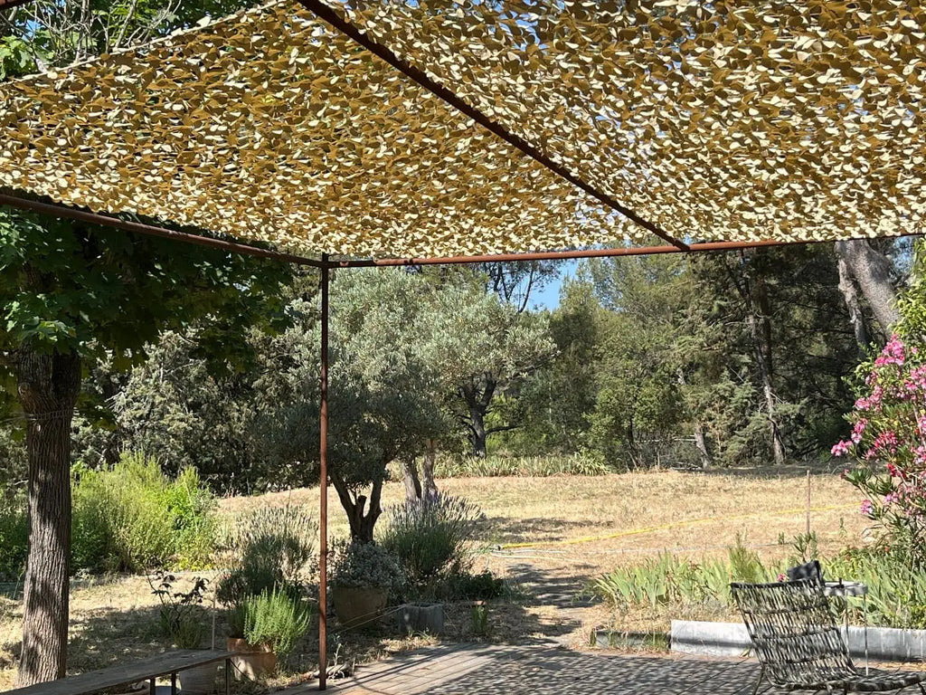 Desert Camo Netting Sun Shelter