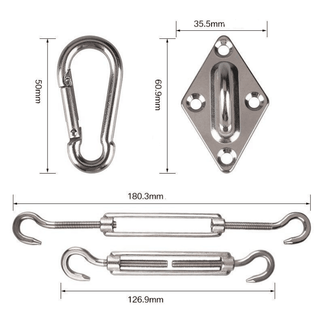 Shade Sail Hardware Kit