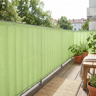Gray Balcony Privacy Screen - Keep Your Space Private