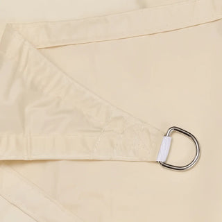 Durable Beige Square Shade Sail for Long-Term Outdoor