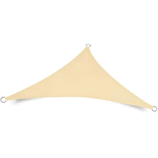 Premium Beige Triangle Shade Sail for Patio and Garden