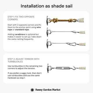 Black Camo Netting | 420D Reinforced Camo Shade Netting