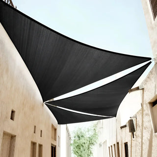 Waterproof Durable Black Triangle Shade Sail for Patio