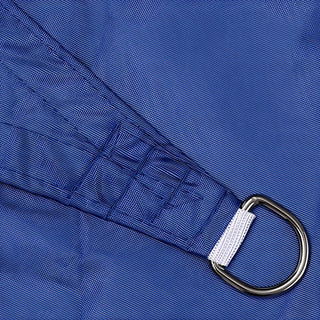 Durable Blue Triangle Shade Sail for Long-Term Outdoor