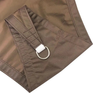 Best Brown Rectangle Sun Shade Sail/Cloth - Waterproof & Anti-UV 200g/sm Polyester - Ideal for Outdoor (Garden Patio