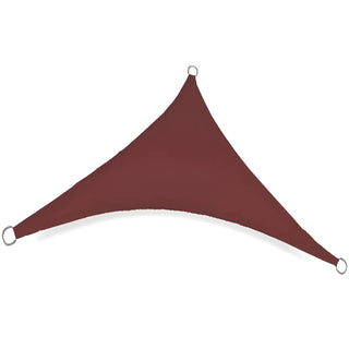 Premium Decorative Burgundy Triangle Shade Sail for Patio