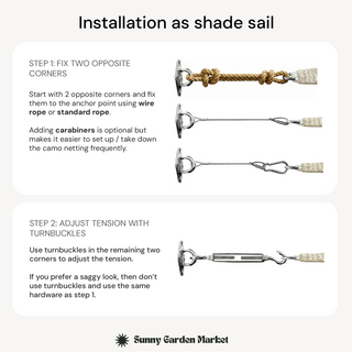 Red de camuflaje blanca para parasol