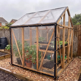 Clear Plastic Tarp | Waterproof and Lightweight Plastic Tarpaulin