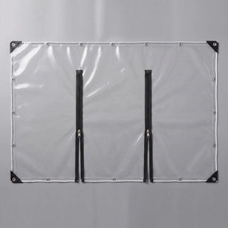 Clear Vinyl Tarp for Pergola, Gazebo, Porch Enclosure