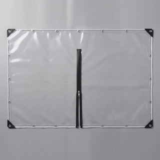 Clear Vinyl Tarp for Pergola, Gazebo, Porch Enclosure