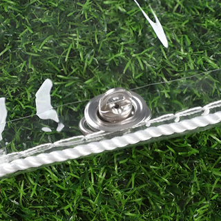 Clear Vinyl Tarp for Pergola, Gazebo, Porch Enclosure