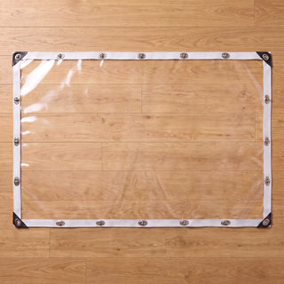 Clear Vinyl Tarp for Patio, Pergola, Gazebo