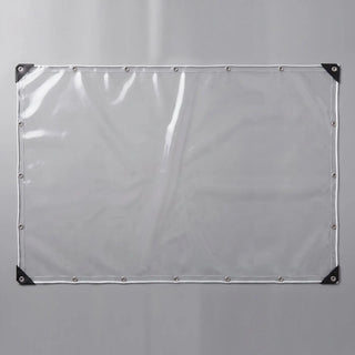 Clear Vinyl Tarp for Pergola, Gazebo, Porch Enclosure
