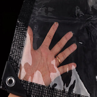 Clear Plastic Tarp | Waterproof and Lightweight Plastic Tarpaulin