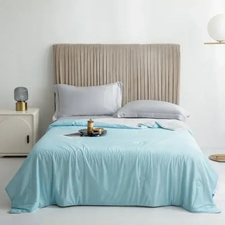 THERMIQ™ Cooling Blanket | Advanced Cooling Moisture-Wicking Fabric | OEKO-TEX® Certified and Hypoallergenic | Machine