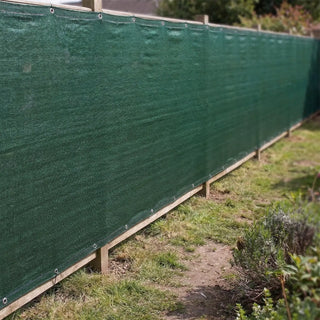Dark Green Fence Privacy Screen - Block Out Street Views