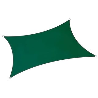 Dark Green Square Shade Sail for Backyard and Outdoor