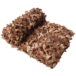 Best Desert Camo Netting Sun Shelter - Anti-UV Oxford Cloth Mesh - Ideal for Outdoor (Garden Patio or Pool Side)