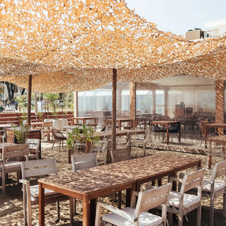 Desert Camo Netting | 420D Reinforced Camo Shade Netting