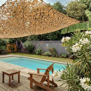 Desert Camo Netting | 420D Reinforced Camo Shade Netting