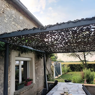 Woodland Camo Netting | 420D Reinforced Camo Shade Netting