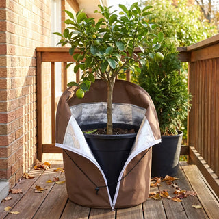 Frost Cloth for Potted Plants | Winter Root Protection