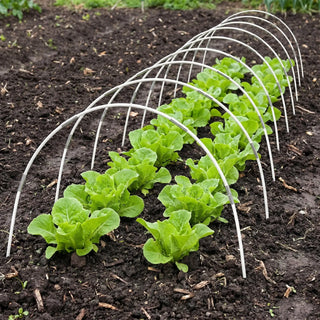 Rust-Resistant Garden Hoops for Raised Beds and Row Covers