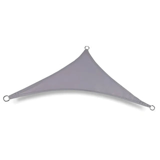 Heavy Duty Waterproof Gray Triangle Shade Sail