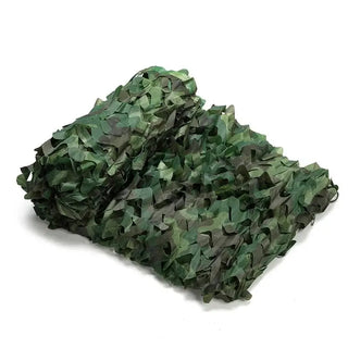 Best Jungle Green Camo Netting Sun Shade Anti UV Oxford Cloth Mesh Ideal for Outdoor (Garden Patio or Pool Side)