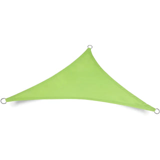 Green Triangle Shade Sail for Deck Patio and Garden