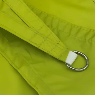 Decorative Waterproof Lime Green Triangle Sun Shade Sail