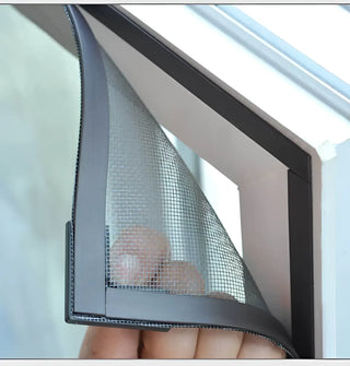 Magnetic Mosquito Screen for Window | Easy No Drill Installation