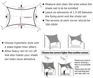 UV-Resistant Waterproof Purple Triangle Sun Shade Sail
