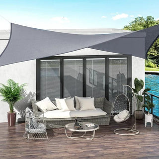 Rectangle Shade Sail | Gray