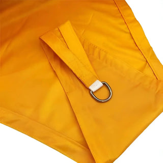 Premium Saffron Yellow Triangle Shade Sail for Outdoor