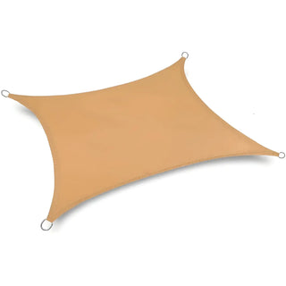 Premium Waterproof Sand Rectangle Shade Sail for Outdoor