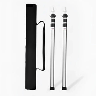 Adjustable Shade Sail Poles for Tarps & Canopies