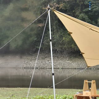 Adjustable Shade Sail Poles for Tarps & Canopies