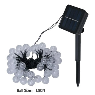 Best LED Solar Festoon Lights - Waterproof and weather-resistant - Ideal for Outdoor (Garden Patio Porch)