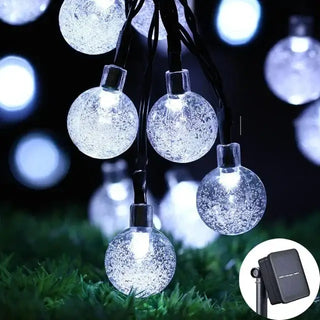 Best LED Solar Festoon Lights - Waterproof and weather-resistant - Ideal for Outdoor (Garden Patio Porch)