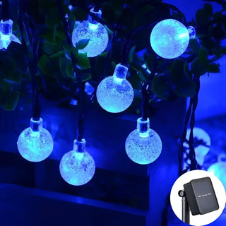 Best LED Solar Festoon Lights - Waterproof and weather-resistant - Ideal for Outdoor (Garden Patio Porch)