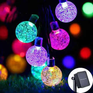 Best LED Solar Festoon Lights - Waterproof and weather-resistant - Ideal for Outdoor (Garden Patio Porch)