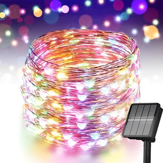 Best LED Solar Outdoor String Lights - Waterproof and weather-resistant - Ideal for Outdoor (Garden Patio Porch)
