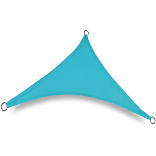 Waterproof UV-Resistant Turquoise Triangle Shade Sail