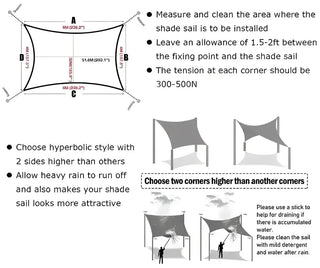Premium Warm Gray Triangle Sun Shade Sail for Longterm